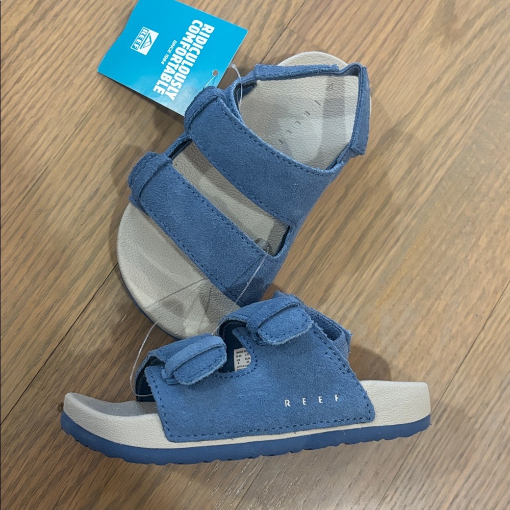 Reef Boys' Little Ojai Sandals Dusty Blue
